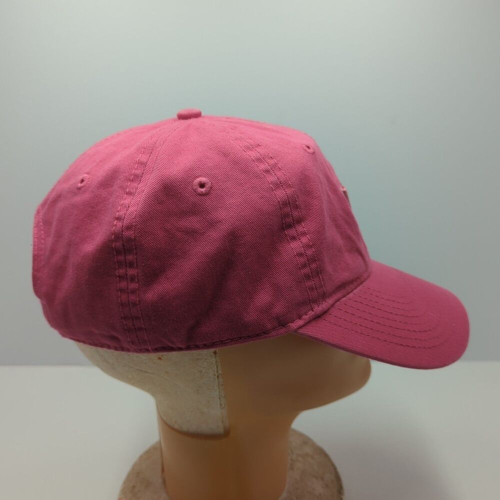 Champion Virginia Tech Pink Adjustable Hat Cap 100% Cotton - Picture 7 of 9